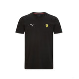 Tricou de Barbat, Ferrari Small Shield, Negru, 2021 - FansBRANDS®