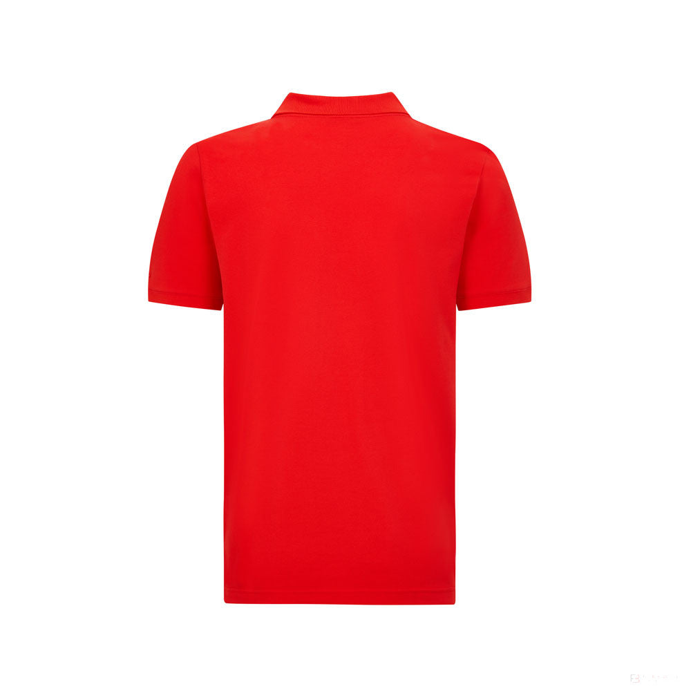 Tricou de Barbat cu Guler, Ferrari Classic, Rosu, 2021 - FansBRANDS®