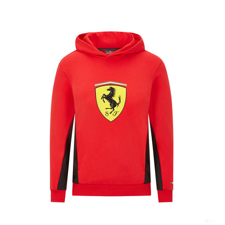 Pulover de Copil, Ferrari Shield, Rosu, 2021 - FansBRANDS®