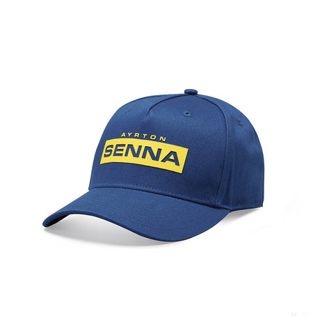 Sapca de Baseball, Ayrton Senna Logo, Adult, Albastru - FansBRANDS®