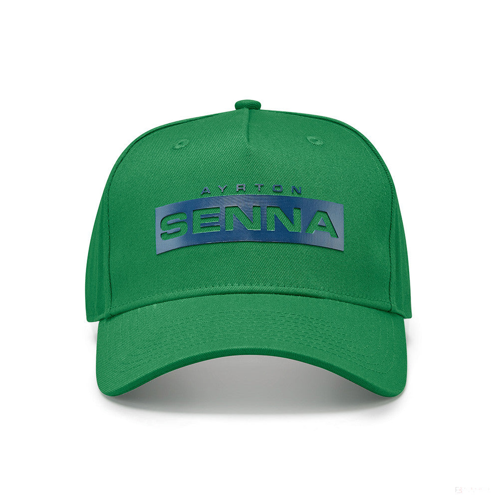 Sapca de Baseball, Ayrton Senna Logo, Adult, Verde