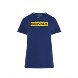 Tricou de Dama, Ayrton Senna Logo, Albastru, 2021