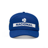 Sapca de Flatbrim, Ayrton Senna Original Nacional, Adult, Albastru - FansBRANDS®