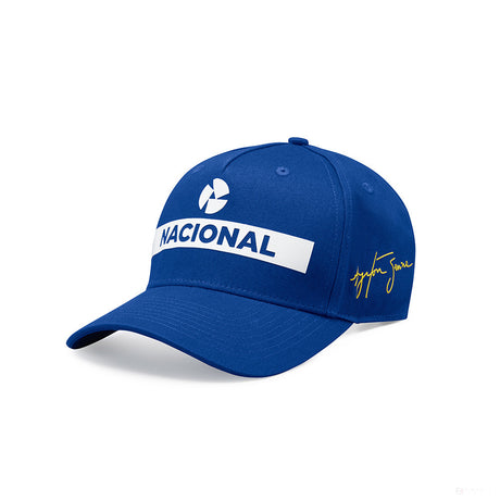 Sapca de Baseball, Ayrton Senna Nacional, Adult, Albastru - FansBRANDS®