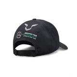 Sapca de Baseball, Mercedes Lewis Hamilton, Adult, Negru, 2022 - FansBRANDS®