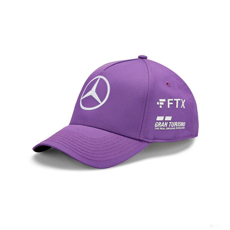 Sapca de Baseball, Mercedes Lewis Hamilton, Adult, Violet, 2022 - FansBRANDS®