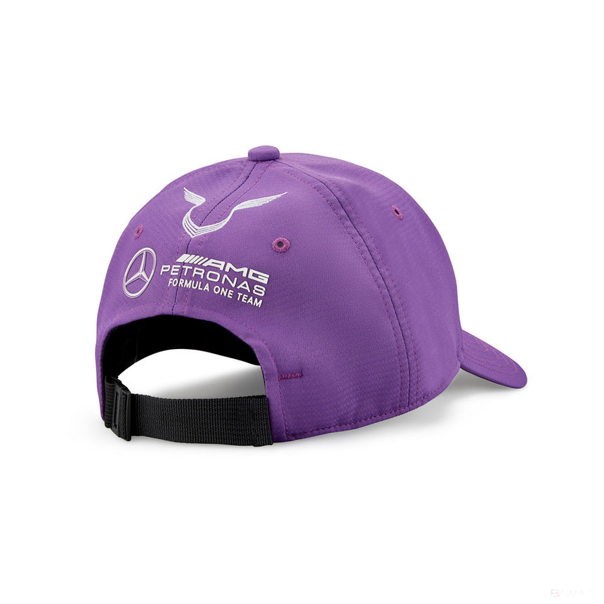 Sapca de Baseball, Mercedes Lewis Hamilton, Adult, Violet, 2022 - FansBRANDS®