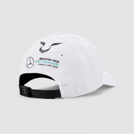 Sapca de Baseball, Mercedes Lewis Hamilton, Copil, Alb, 2022