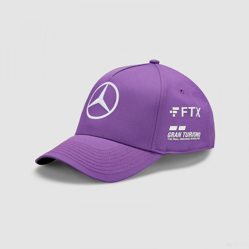 Sapca de Baseball, Mercedes Lewis Hamilton, Copil, Violet, 2022 - FansBRANDS®