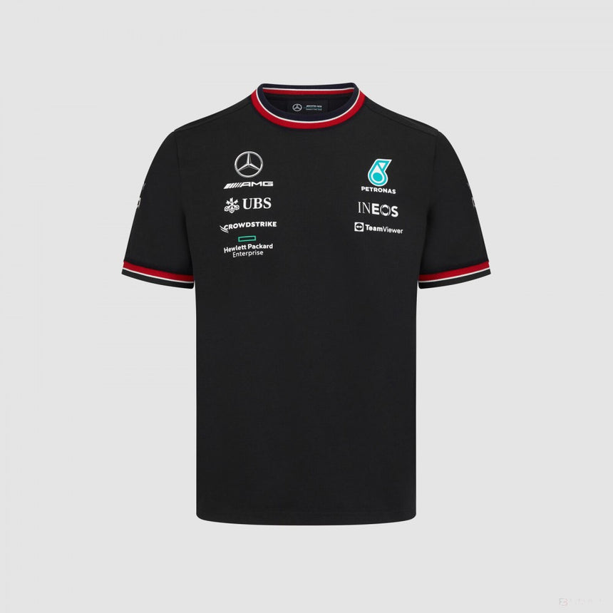 Tricou de Copil, Mercedes Team, Negru, 2022 - FansBRANDS®