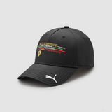 Sapca de Baseball, Ferrari Fanwear Logo, Adult, Negru, 2022 - FansBRANDS®