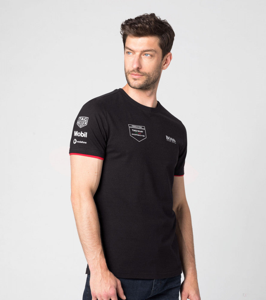 Tricou de Barbat, Porsche Formula E Team, Negru, 2022 - FansBRANDS®