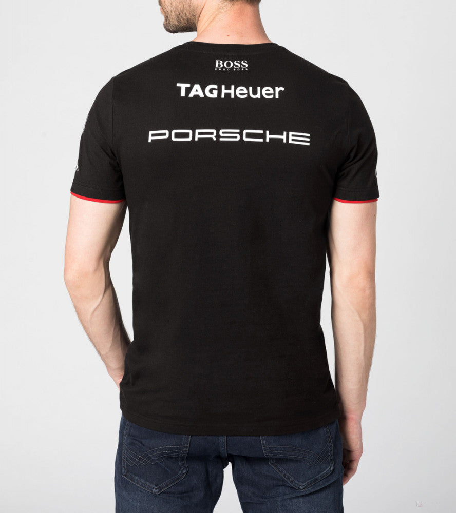 Tricou de Barbat, Porsche Formula E Team, Negru, 2022 - FansBRANDS®