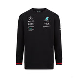 Pulover de Barbat, Mercedes Crew, Negru, 2022 - FansBRANDS®