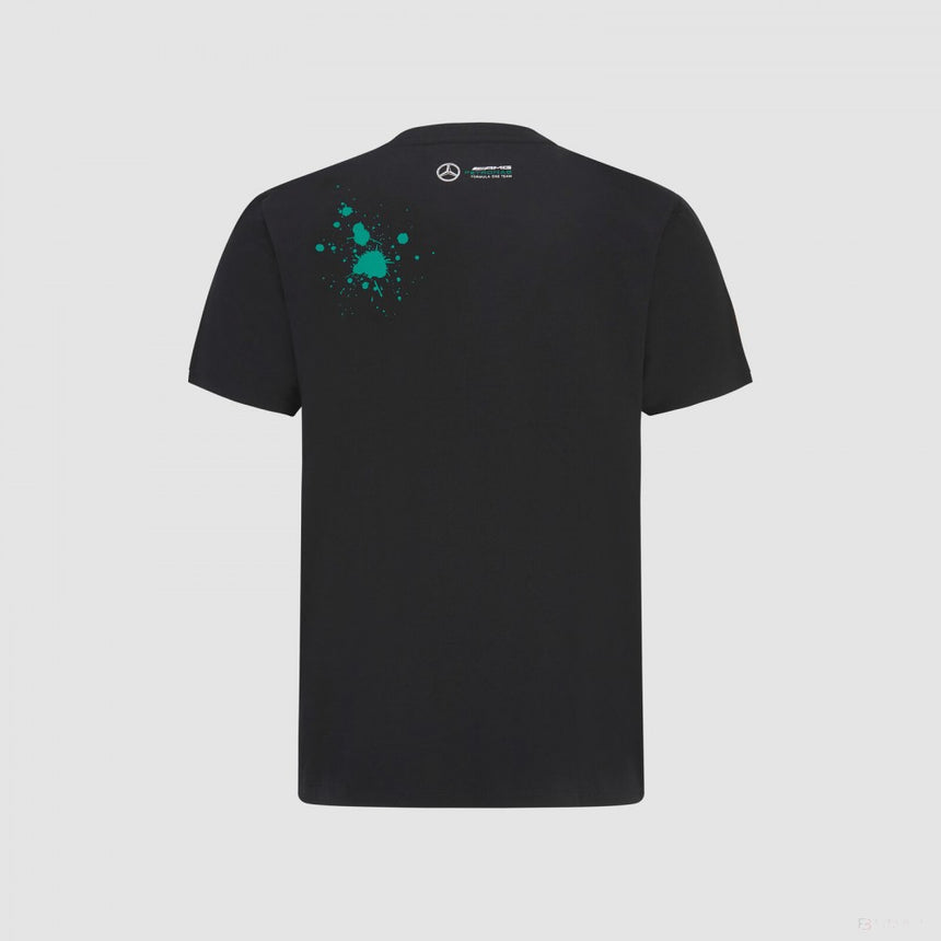Tricou de Barbat, Mercedes George Russell GEORGE #63, Negru, 2022 - FansBRANDS®