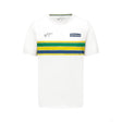 Tricou pentru bărbați cu dungi Ayrton Senna 2022 - FansBRANDS®