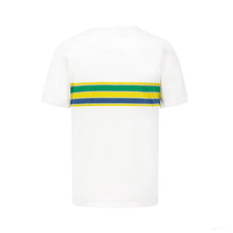 Tricou pentru bărbați cu dungi Ayrton Senna 2022 - FansBRANDS®