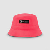 Pălărie de găleată Mercedes, petrecere neon, roz neon, 2022