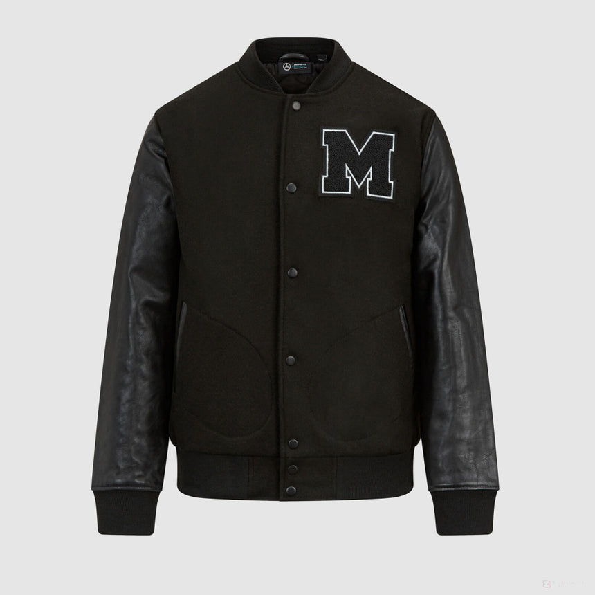 Geaca Mercedes Varsity, negru - FansBRANDS®
