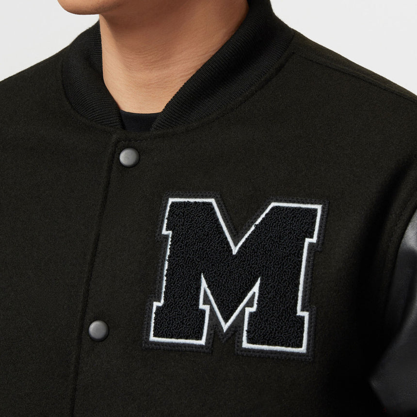 Geaca Mercedes Varsity, negru - FansBRANDS®
