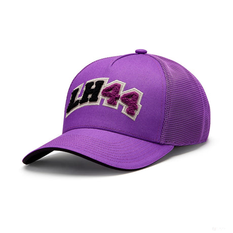 Sapca Baseball Mercedes Lewis Hamilton Trucker, violet