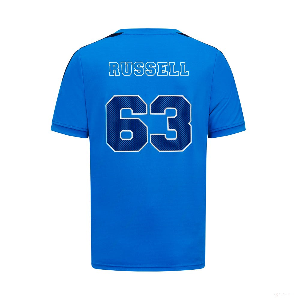 Tricou Mercedes George Russell Sports, albastru