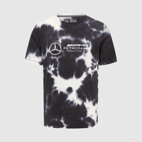 Tricou Mercedes de Barbati Tie Dye, gri - FansBRANDS®