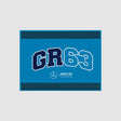Steag Mercedes George Russell 90X120 fără catarg, albastru - FansBRANDS®