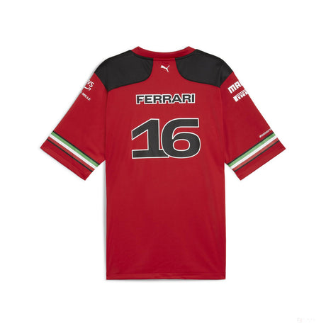 Tricou de fotbal pentru bărbați Ferrari Team, roșu, 2023