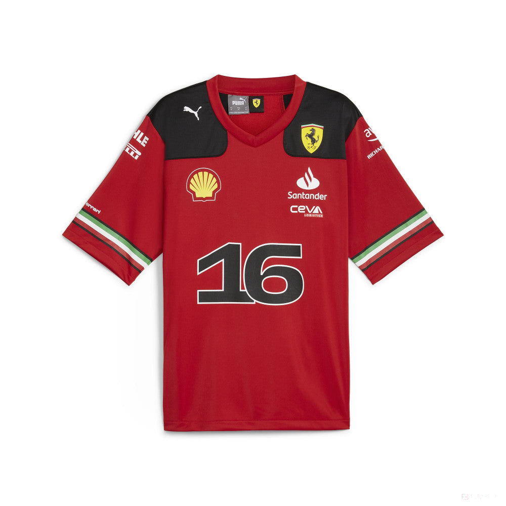 Tricou de fotbal pentru bărbați Ferrari Team, roșu, 2023