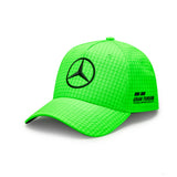Sapca de baseball Mercedes Lewis Hamilton Col, verde neon, 2023
