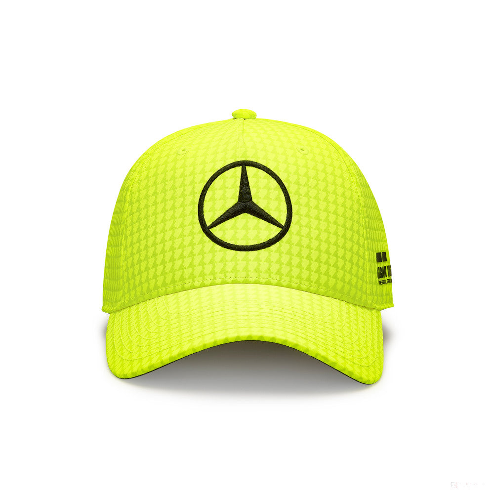 Sapca de baseball Mercedes Lewis Hamilton Col, , galben neon, 2023