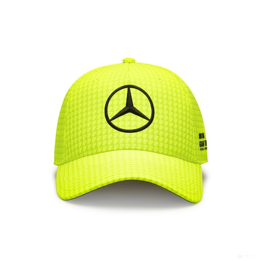 Sapca de baseball Mercedes Lewis Hamilton Col, , galben neon, 2023 - FansBRANDS®