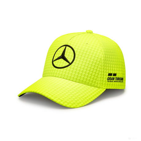 Sapca de baseball Mercedes Lewis Hamilton Col, , galben neon, 2023 - FansBRANDS®