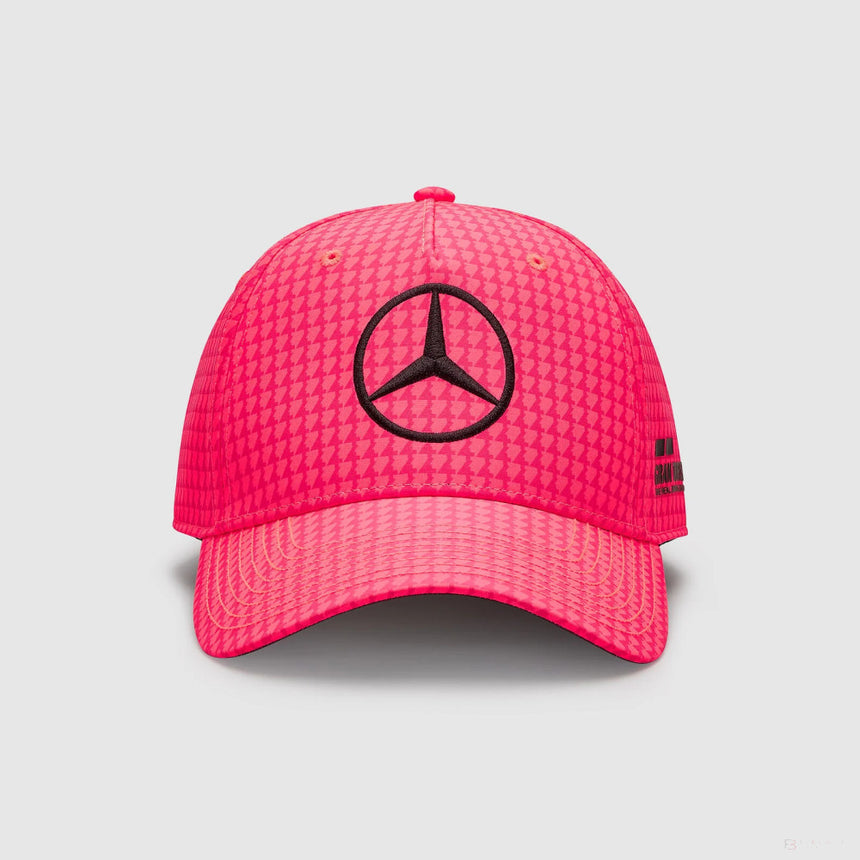 Sapca de baseball Mercedes Lewis Hamilton Col, roz neon, 2023 - FansBRANDS®