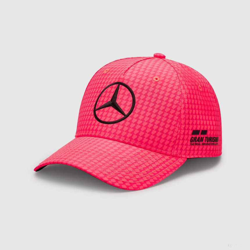 Sapca de baseball Mercedes Lewis Hamilton Col, roz neon, 2023 - FansBRANDS®
