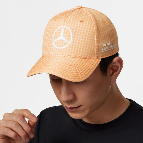 Sapca de baseball Mercedes Lewis Hamilton Col, Peach, 2023 - FansBRANDS®