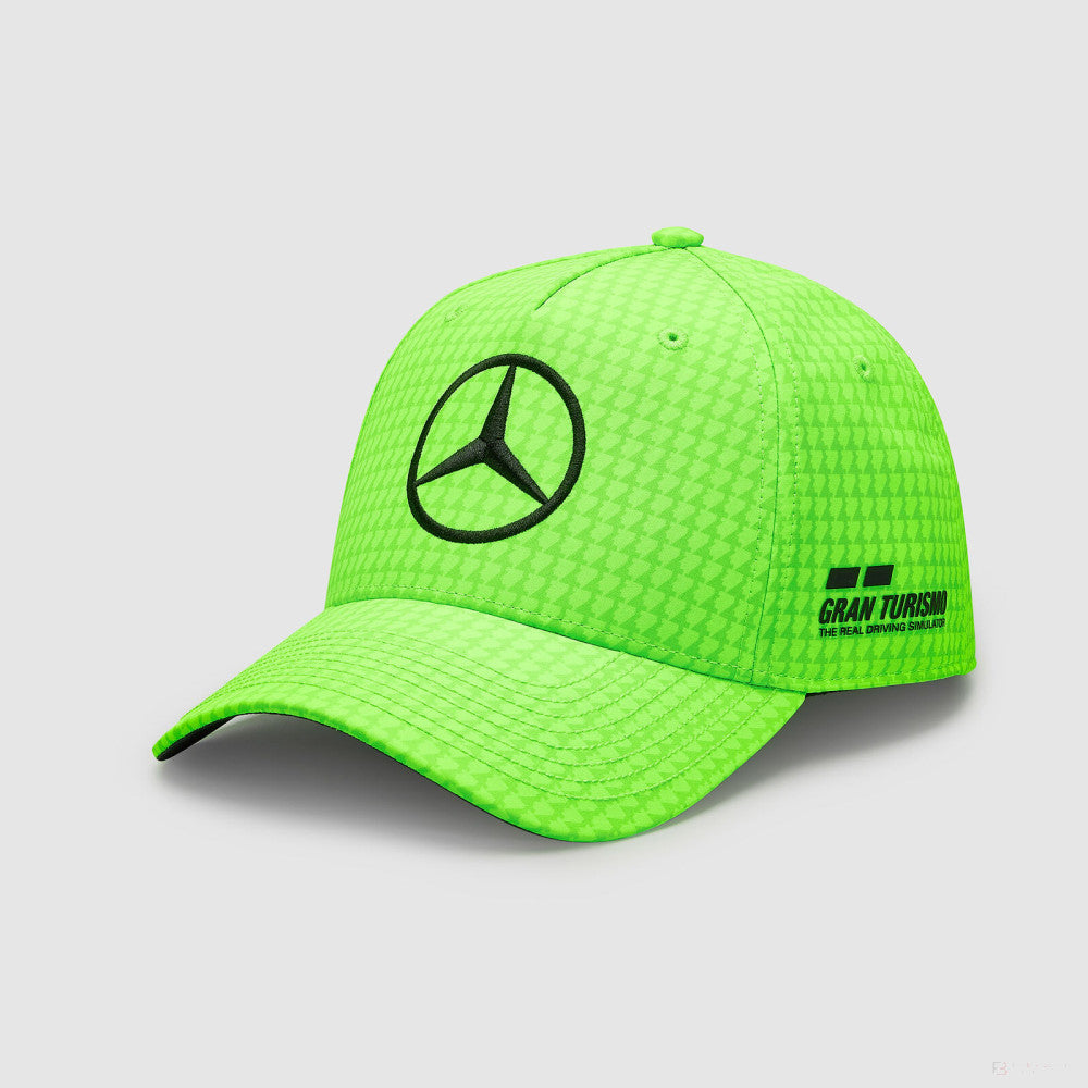 Sapca de baseball Copil Lewis Hamilton Col Driver, verde neon, 2023