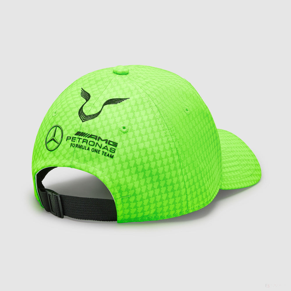 Sapca de baseball Copil Lewis Hamilton Col Driver, verde neon, 2023 - FansBRANDS®