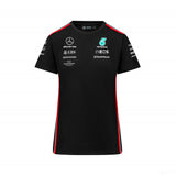 Tricou de echipa Dama Mercedes, negru, 2023 - FansBRANDS®