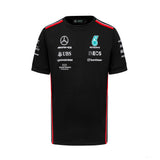 Tricou Mercedes de echipa Barbati, negru, 2023