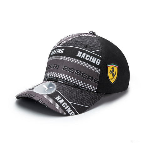 Sapca Grafic Ferrari, negru - FansBRANDS®