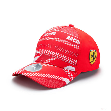 Sapca Grafic Ferrari, rosu - FansBRANDS®