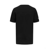 Tricou de Barbati Ferrari cu Sigla Scut, negru - FansBRANDS®