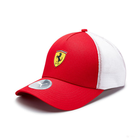 Sapca Ferrari Trucker, roșu - FansBRANDS®