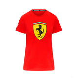 Tricou de Dama Ferrari Shield, roșu