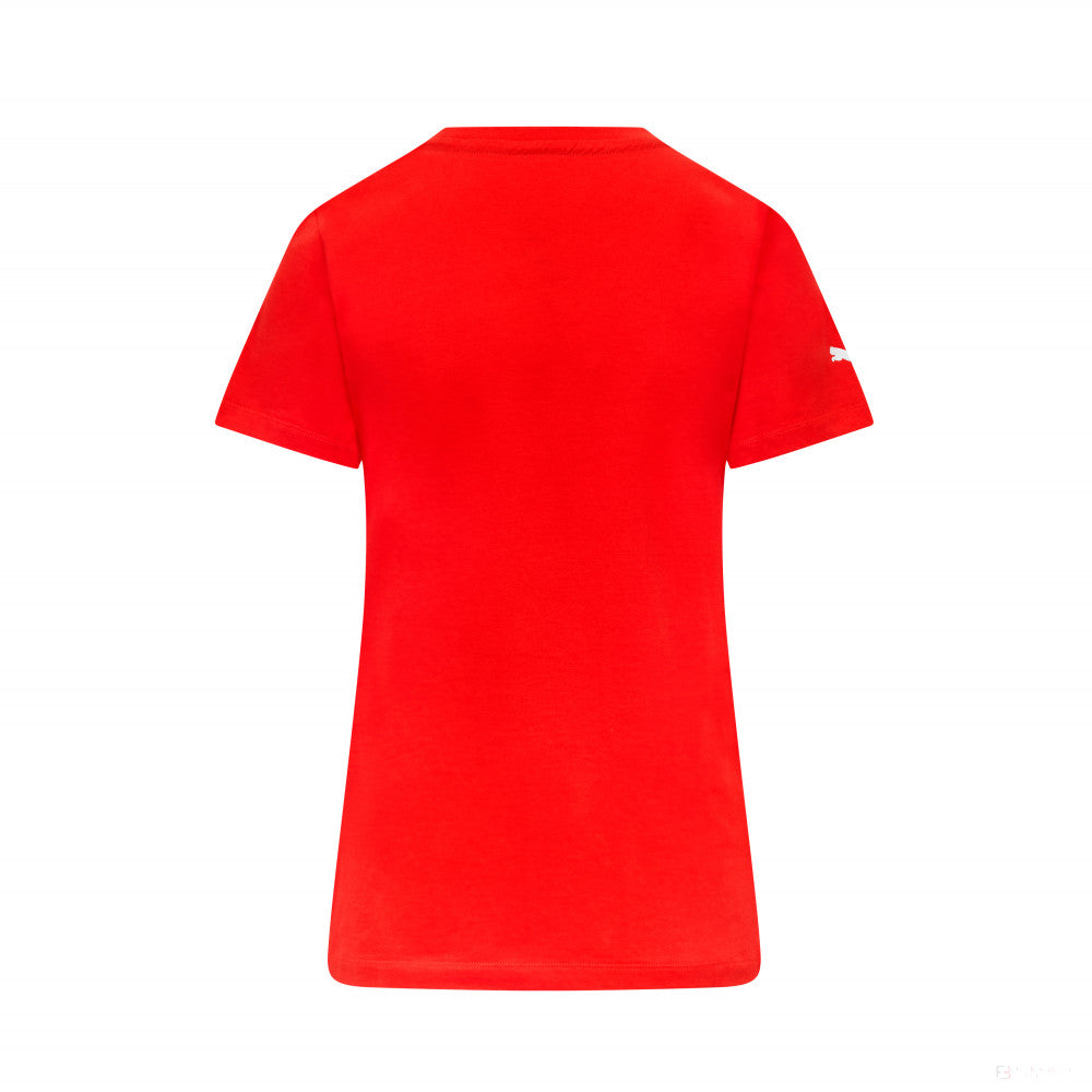 Tricou de Dama Ferrari Shield, roșu - FansBRANDS®