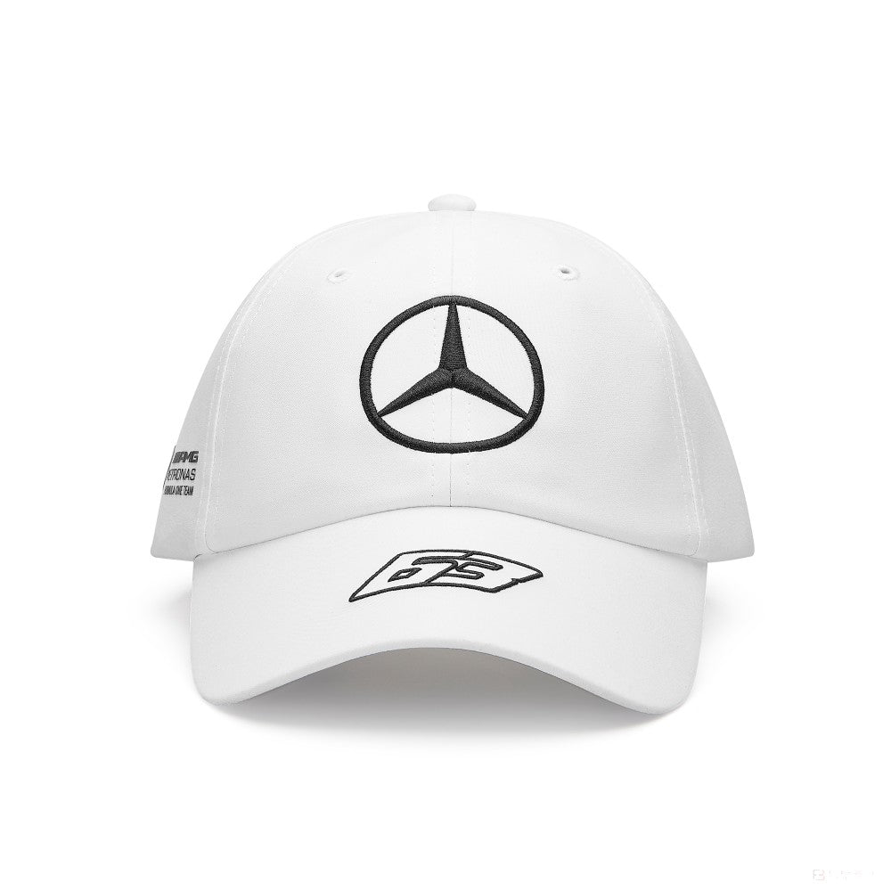 Sapca de echipa Mercedes George Russell Driver, alb, 2023