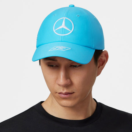 Sapca de echipa Mercedes George Russell Driver, albastru, 2023 - FansBRANDS®