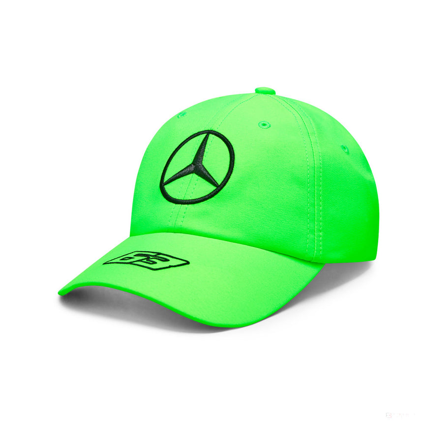 Sapca de echipa Mercedes George Russell Driver, verde neon, 2023 - FansBRANDS®